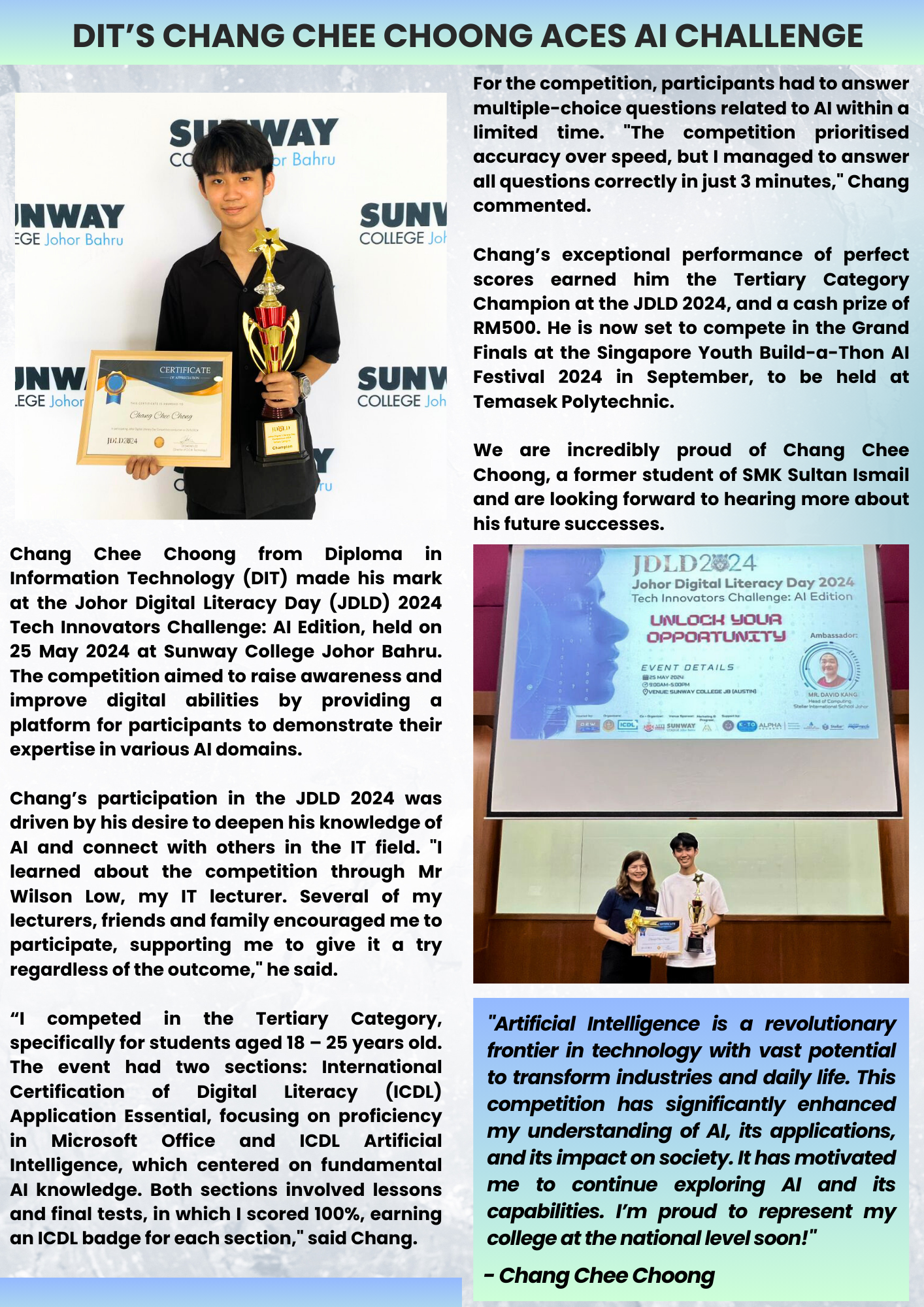 Website Highlight (July 2024)   Chang Chee Choong