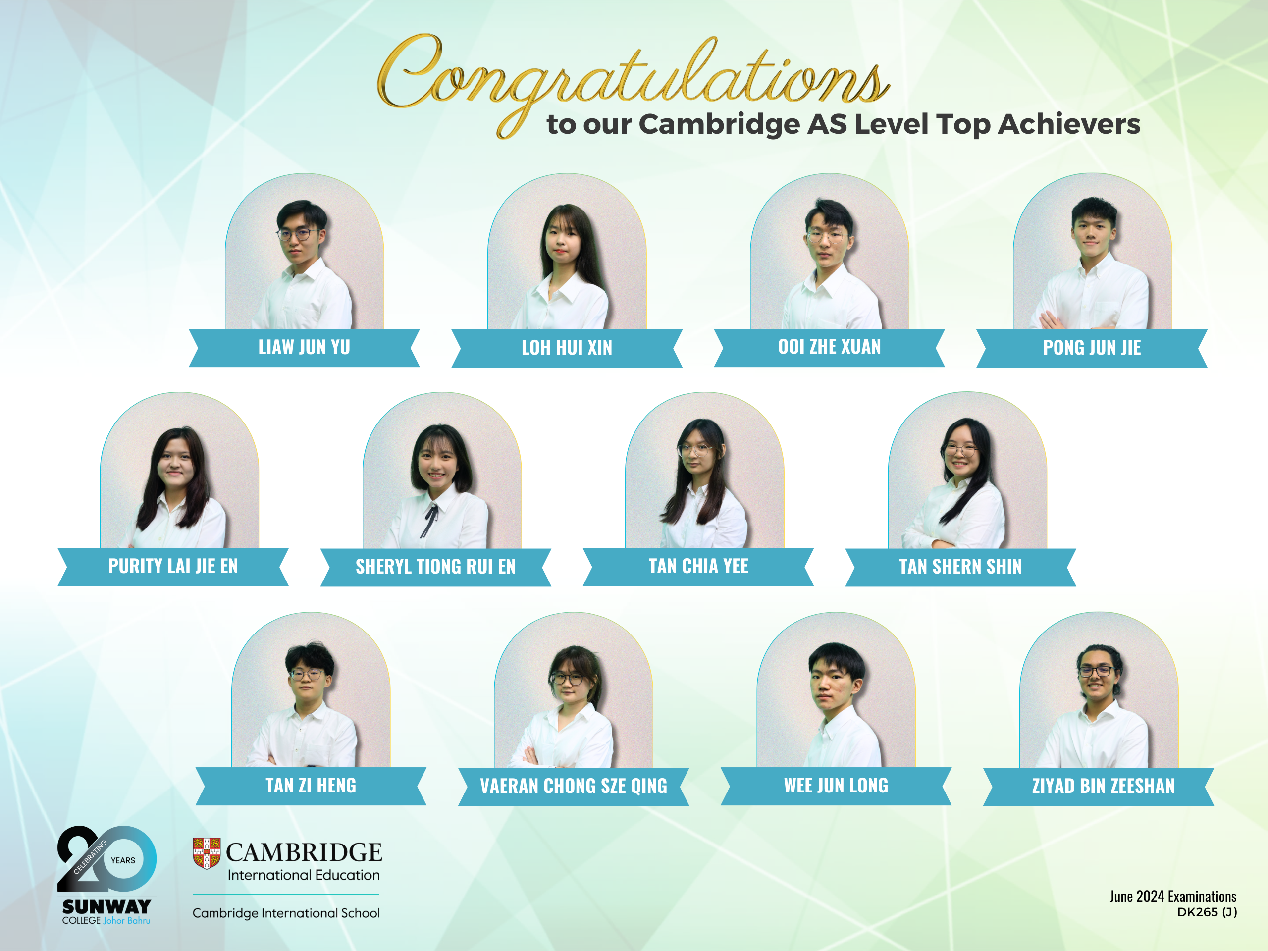 AS Level Top Achievers June 2024 (2)
