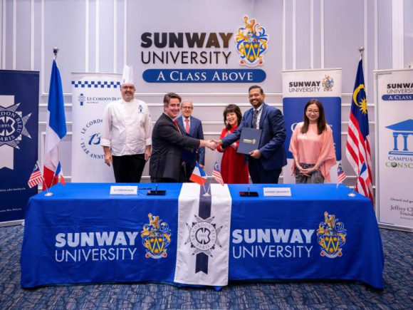 Sunway University Press Partners with Le Cordon Bleu