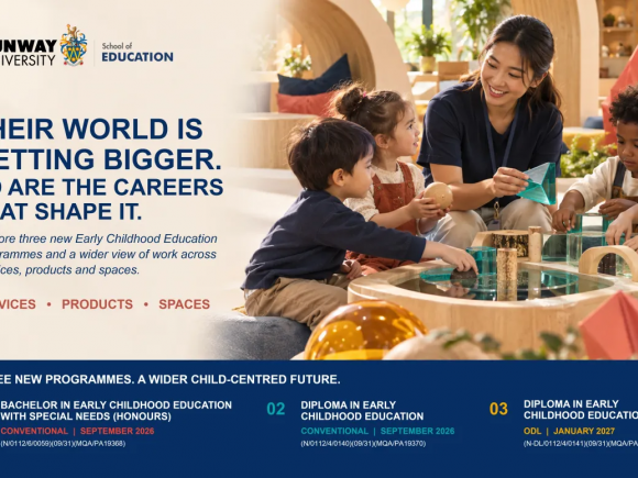 Sunway University Introduces Three New Early Childhood Education Programmes
