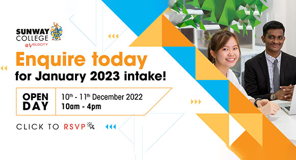 Open Day for January 2023 intake!